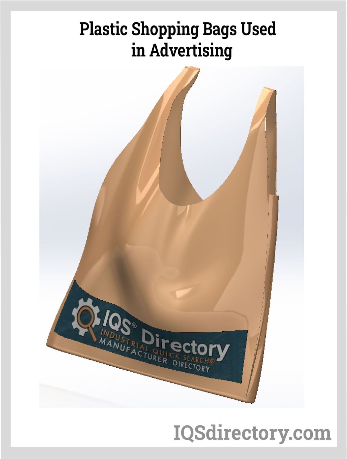 Plastic Shopping Bags Used in Advertising Plastic Shopping Bags Used in Advertising