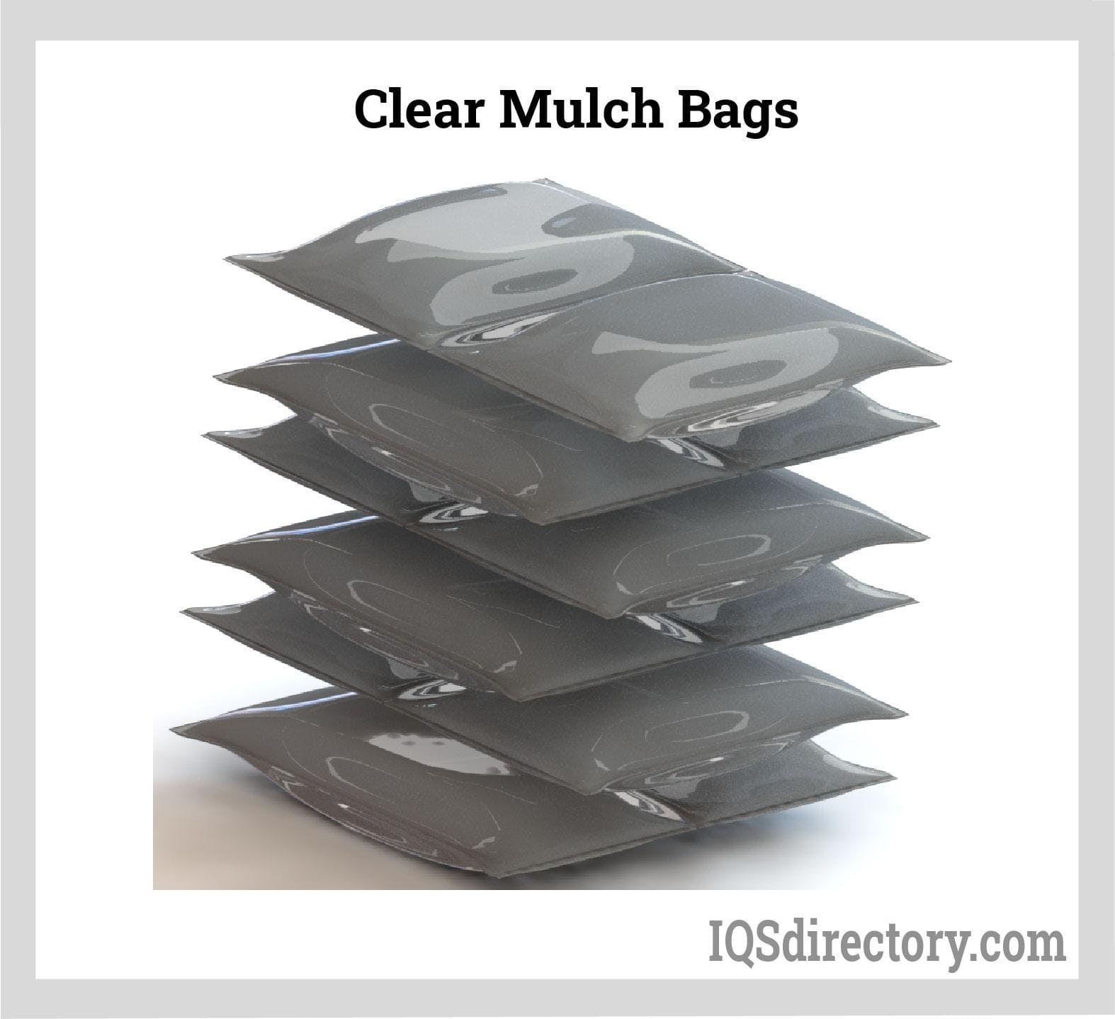Clear Mulch Bags